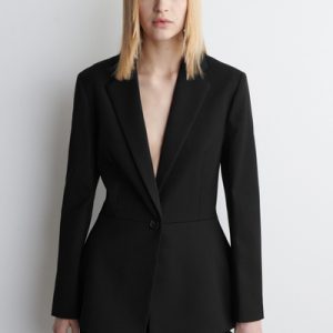 TAILORED PEPLUM BLAZER