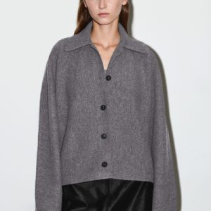 SCULPTED MERINO WOOL JACKET