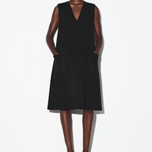 DOUBLE-FACED MERINO WOOL DRESS