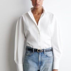 ROUNDED PIMA COTTON SHIRT
