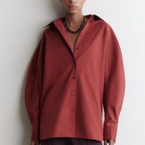 ROUNDED PIMA COTTON SHIRT