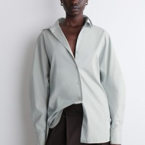 ROUNDED PIMA COTTON SHIRT