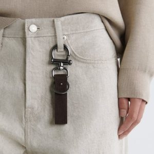 LEATHER KEYRING
