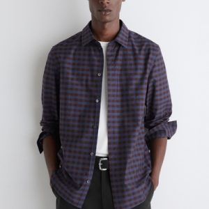CHECKED COTTON SHIRT
