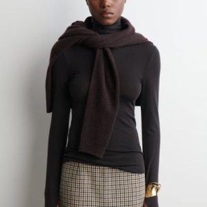 MERINO WOOL HIGH-NECK TOP