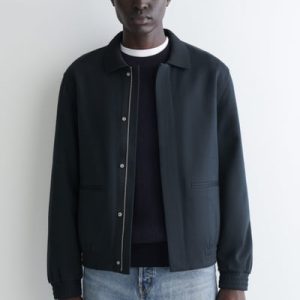 JERSEY HARRINGTON JACKET