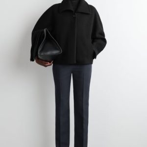 OVERSIZED BOILED-WOOL JACKET