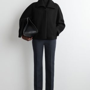 OVERSIZED BOILED-WOOL JACKET