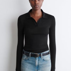 MERINO WOOL POLO SHIRT