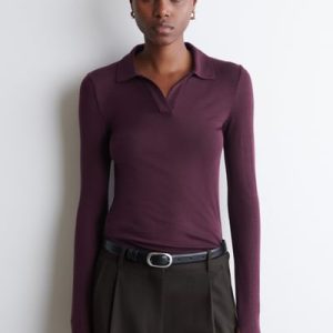 MERINO WOOL POLO SHIRT