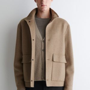 WOOL HARRINGTON JACKET