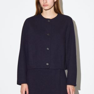 BOILED MERINO WOOL CARDIGAN