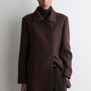 TAILORED WOOL-BLEND JACKET