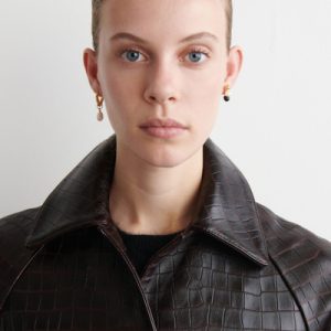 MISMATCHED FRESHWATER PEARL EARRINGS