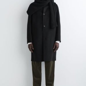 SPLIT WOOL CAR COAT