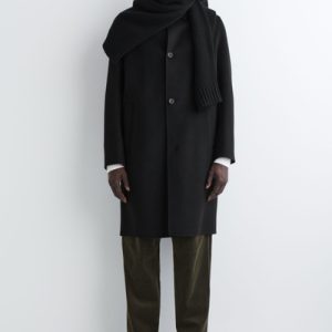 SPLIT WOOL CAR COAT